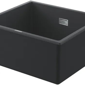 Chiuveta bucatarie Grohe K700U 50 -C  457x406mm  montare sub blat  compozit  granite black imagine