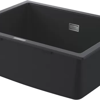 Chiuveta bucatarie Grohe K700U 70 -C 610x460mm montare sub blat compozit granite black imagine