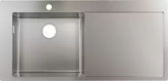 Chiuveta bucatarie Hansgrohe S717-F450 1045x510mmmm picurator dreapta inox imagine