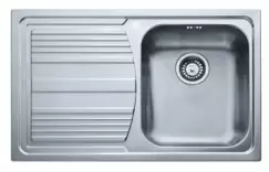 Chiuveta bucatarie inox Franke Logica Line LLX 611 picurator stanga 790x500 inox satinat imagine