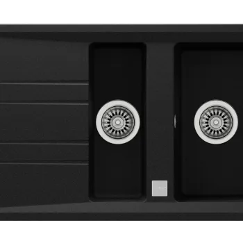 Chiuveta bucatarie tegranit Teka Stone 60B TG 1 1/2B 1D  1000x510mm  Schwartzmetallic imagine