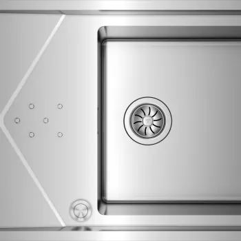 Chiuveta bucatarie Teka Brooklyn 60 M-XP 1B1D Plus 984 x 504mm inox imagine