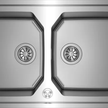 Chiuveta bucatarie Teka Brooklyn 90 MXP 2B REV 864 x 504mm inox imagine