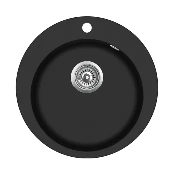 Chiuveta bucatarie Teka CLAVE 45 B-TQ 1B  510x510mm  Tegranite SchwartzMetallic imagine