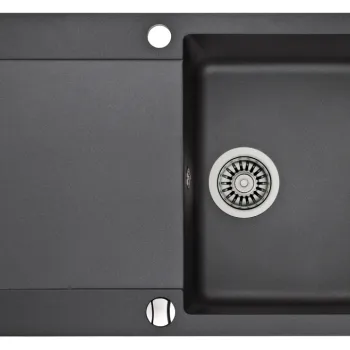 Chiuveta bucatarie Teka Clivo 45 B-TQ  790x495mm  tegranit Schwarzmetallic imagine