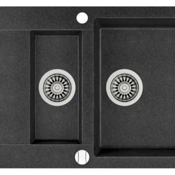 Chiuveta bucatarie Teka Clivo 60 B-TQ  800x495mm  tegranit Schwarzmetallic imagine