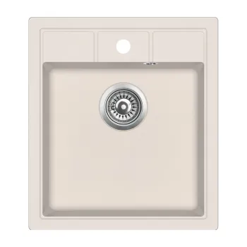 Chiuveta bucatarie Teka Estella 45 S-TQ 1B  460x515mm  tegranit Topasbeige imagine