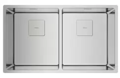 Chiuveta bucatarie Teka Flexlinea RS15 2B 740 cu 2 cuve 740x440cm inox imagine