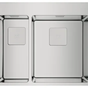 Chiuveta bucatarie Teka Forlinea RS15 2B 580 cu 2 cuve 580x500cm inox imagine