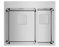 Chiuveta bucatarie Teka Forlinea RS15 2B 580 cu 2 cuve 580x500cm inox imagine