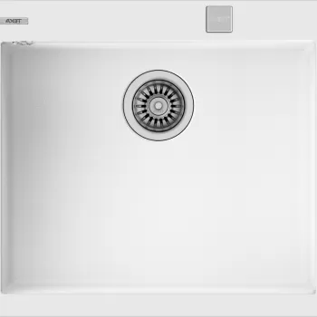 Chiuveta bucatarie Teka Forsquare 50.40 TG W 570 x 500mm tegranit White imagine