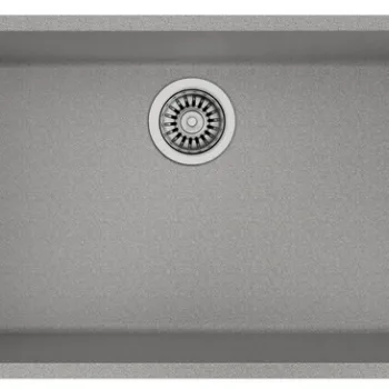 Chiuveta bucatarie Teka Maestro Square 72.40 TG ST 760x440mm montare sub blat Tegranite Stone Grey imagine