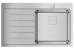 Chiuveta bucatarie Teka Premium Zenit RS15 1B 1D L 86 picurator stanga 860x520cm inox imagine