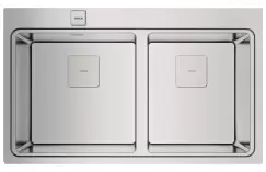 Chiuveta bucatarie Teka Premium Zenit RS15 2B 86 cu 2 cuve 860x520cm inox imagine