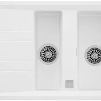 Chiuveta bucatarie Teka Stone 60B TG 1 1/2B 1D 1000x510mm White imagine