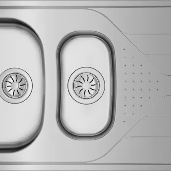 Chiuveta bucatarie Teka Universe 60 T-XP 1/2B 1D 1000 x 500mm inox imagine