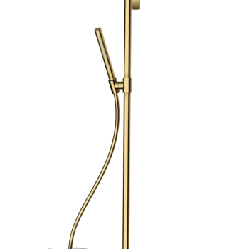 Coloana de dus Axor ShowerSolutions Select 350 1jet cu baterie termostatata 800 gold imagine