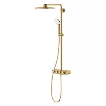 Coloana de dus Grohe Euphoria SmartControl System 310 Duo cu baterie termostatata brushed cool sunrise imagine