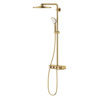 Coloana de dus Grohe Euphoria SmartControl System 310 Duo cu baterie termostatata  brushed cool sunrise imagine