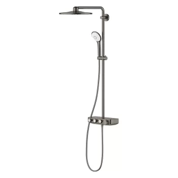 Coloana de dus Grohe Euphoria SmartControl System 310 Duo cu baterie termostatata brushed hard graphite imagine