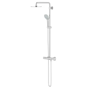 Coloana de dus Grohe Euphoria System 210 cu baterie termostatata crom imagine