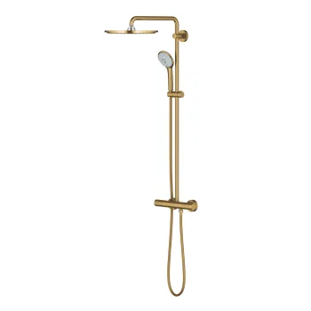 Coloana de dus Grohe Euphoria System 310 cu baterie termostatata  brushed cool sunrise imagine