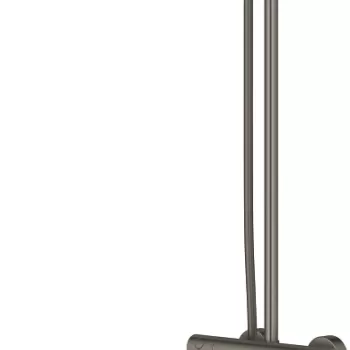 Coloana de dus Grohe Euphoria System 310 cu baterie termostatata brushed hard graphite imagine