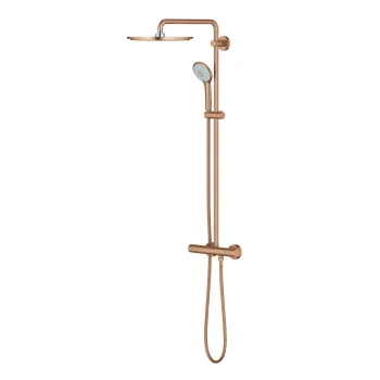 Coloana de dus Grohe Euphoria System 310 cu baterie termostatata  brushed warm sunset imagine