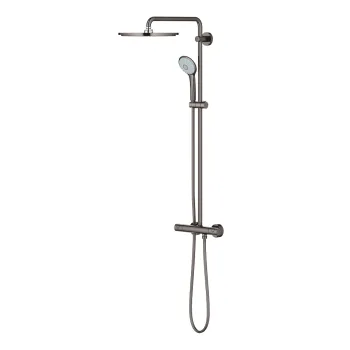 Coloana de dus Grohe Euphoria System 310 cu baterie termostatata hard graphite imagine