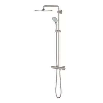 Coloana de dus Grohe Euphoria System 310 cu baterie termostatata supersteel imagine