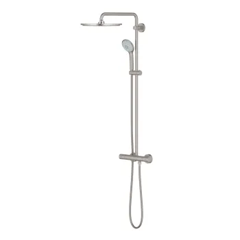 Coloana de dus Grohe Euphoria System 310 cu baterie termostatata  supersteel imagine