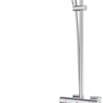 Coloana de dus Grohe Rainshower SmartActive 310 26652000 cu baterie termostatata crom imagine