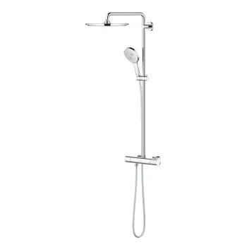 Coloana de dus Grohe Rainshower System 310 cu baterie termostatata  101cm  9 5l/min  crom imagine