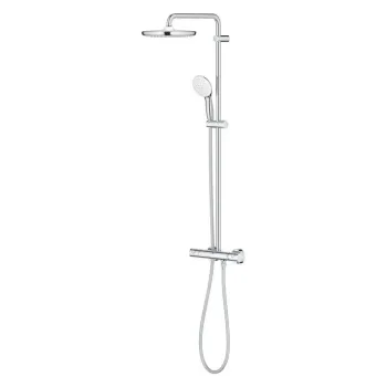 Coloana de dus Grohe Tempesta 250 cu baterie termostatata  crom imagine