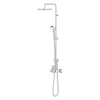 Coloana de dus Grohe Tempesta Cosmopolitan 250 cu baterie  EcoJoy  crom imagine