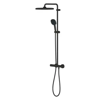 Coloana de dus Grohe Tempesta Cosmopolitan System 250 Cube cu baterie termostatata  101 cm  matte black imagine