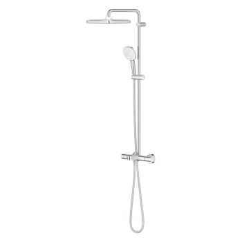 Coloana de dus Grohe Tempesta System 250 Cube cu baterie termostatata  101cm  crom imagine