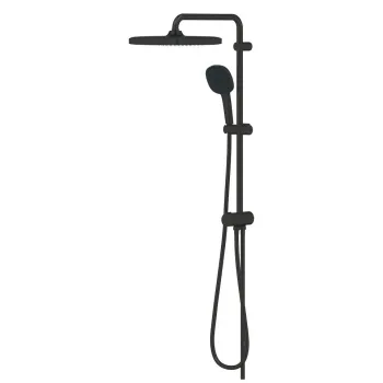 Coloana de dus Grohe Tempesta System 250 Cube Flex cu divertor fara baterie matte black imagine