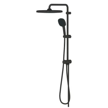 Coloana de dus Grohe Vitalio Comfort 250 Flex cu divertor  fara baterie  matte black imagine