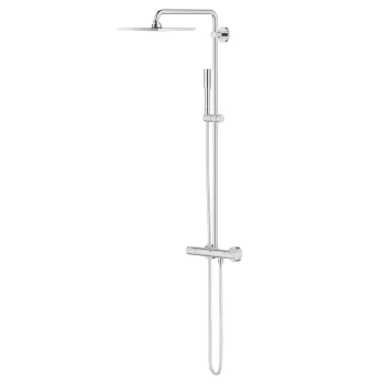 Coloana de dus Grohe Vitalio Joy System 230 cu baterie termostatata crom imagine