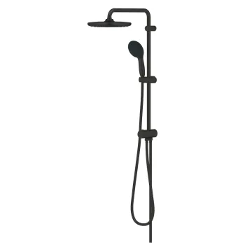Coloana de dus Grohe Vitalio  Start System 250 cu divertor  fara baterie  matte black imagine