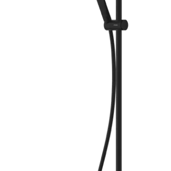 Coloana de dus Hansgrohe Activera S 240 1jet EcoSmart Reno Varia  fara baterie  negru mat imagine