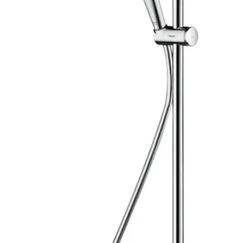 Coloana de dus Hansgrohe Croma E 280 EcoSmart cu baterie de dus termostatata 1 jet si 9l/min imagine