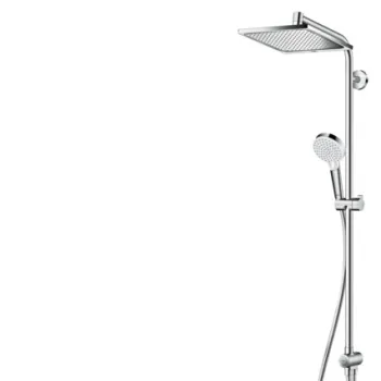 Coloana de dus Hansgrohe Crometta E 240 1jet EcoSmart 9 l/min Reno nu include baterie imagine