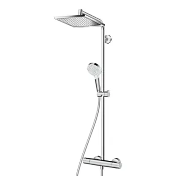 Coloana de dus Hansgrohe Crometta E240 1 jet cu baterie termostatata  crom imagine