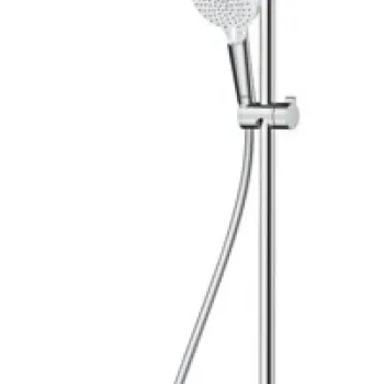 Coloana de dus Hansgrohe Crometta S 240 1 jet cu baterie dus termostatata crom imagine