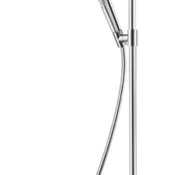 Coloana de dus Hansgrohe Raindance S 240 1jet PowderRain EcoSmart+ cu baterie termostatata  crom imagine