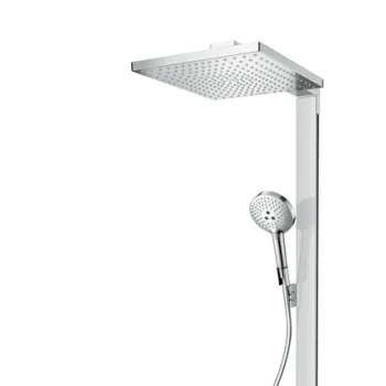 Coloana de dus Hansgrohe Raindance Select E 300 cu baterie Shower Tablet 350 crom imagine