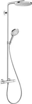 Coloana de dus Hansgrohe Raindance Select S 240 PowderRain 1jet cu baterie termostatata crom imagine