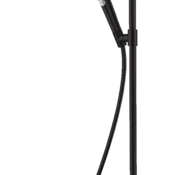 Coloana de dus Hansgrohe Raindance Select S 240 PowderRain 1jet cu baterie termostatata negru mat imagine